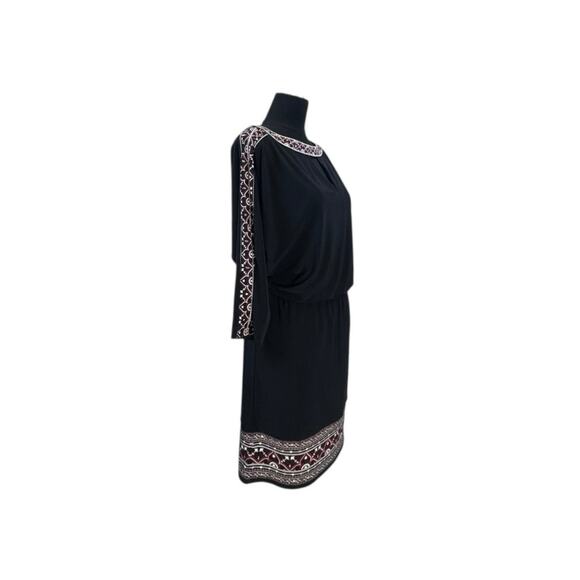 White House Black Market Embroidered Blouson Dress - M - Picture 4 of 9